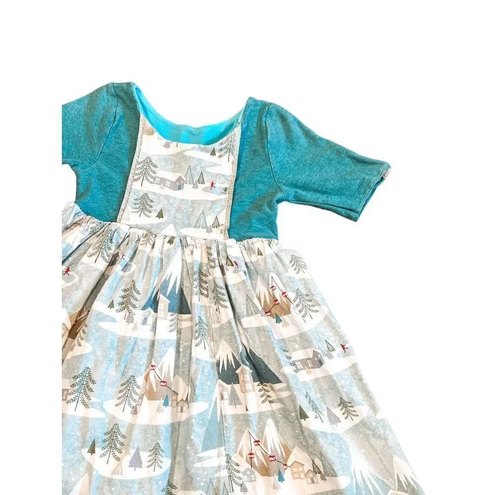 Winter Wonderland Handmade Holiday Dress
